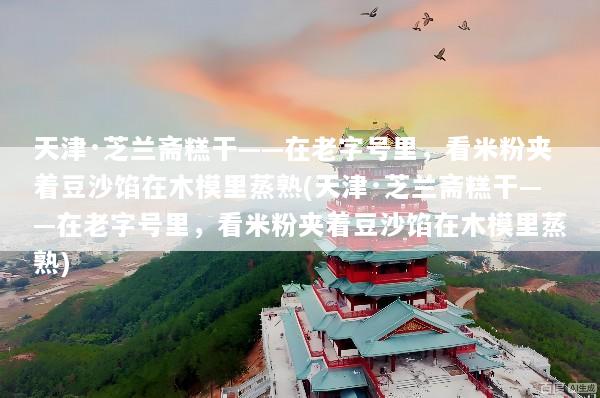 天津·芝兰斋糕干——在老字号里，看米粉夹着豆沙馅在木模里蒸熟(天津·芝兰斋糕干——在老字号里，看米粉夹着豆沙馅在木模里蒸熟)